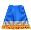 Flat Paint Brush Sets (100 Pieces/ Bulk Blue)