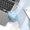 Portable Silent Click Computer Mouse (color:Light Blue)