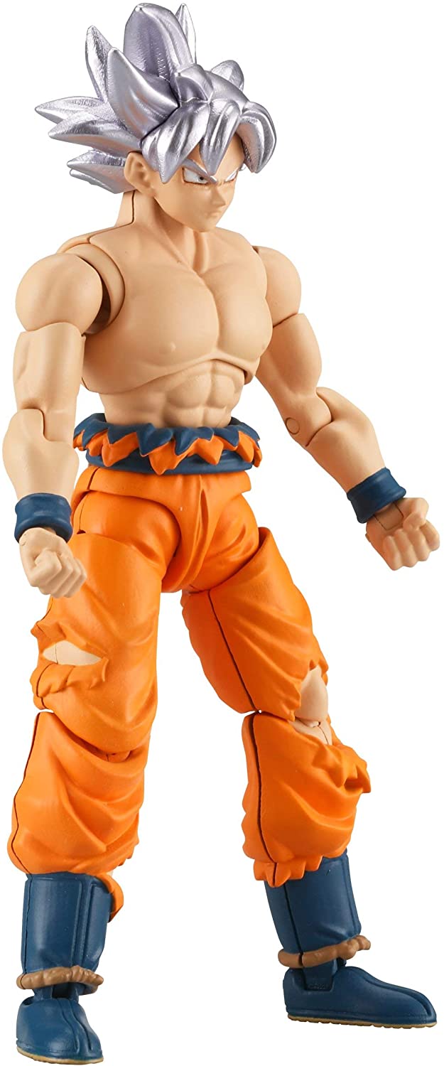 Action Figure, Goku, Ultra Instinct, 1.5 x 3 x 5 inches Silver