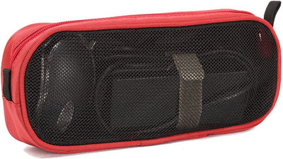 Universal Electronics Accessory Case, Red Mesh