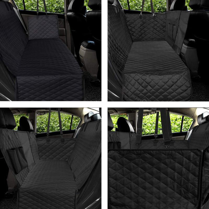 Pet car seat covers waterproof black