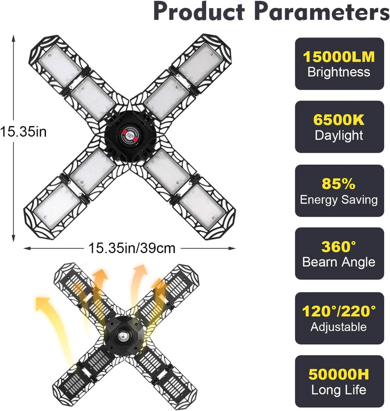 150W Garage Light, for Garage, Barn