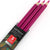 Colored pencils, pack of 3, crayon, for drawing, Plum Purple