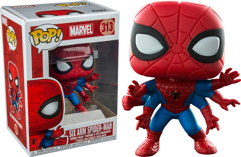 Exclusive six-armed Spider-Man collectible figure