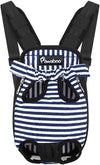 Easy Fit Medium Pet Carrier (1-Pack) - Blue & White Stripes