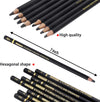 Professional Drawing Pencil Set, 12 Graphite Pencils (12B - 4H)