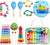 Musical Instruments, 9.65 x 7.09 x 2.76 inches, Multicolor