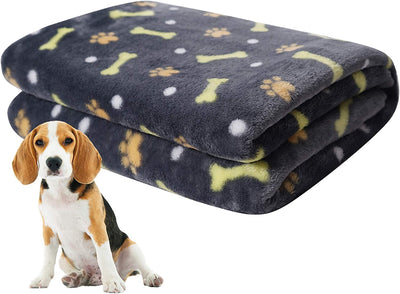 pet bed blanket (colorGrey Dog)