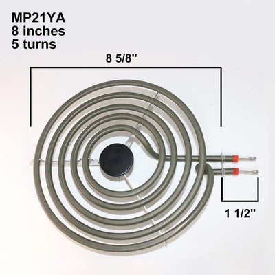 2pcs Electric Burner Replacement for Electric Stove