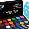 Face makeup, 18color professional paint kit