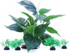 10 inch silk plants for fish tank