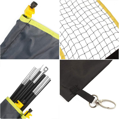 portable badminton net