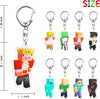 Collectible Keychain Game Anime Figure, (8 pieces)