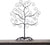 twisted iron photo tree, black with antique finish