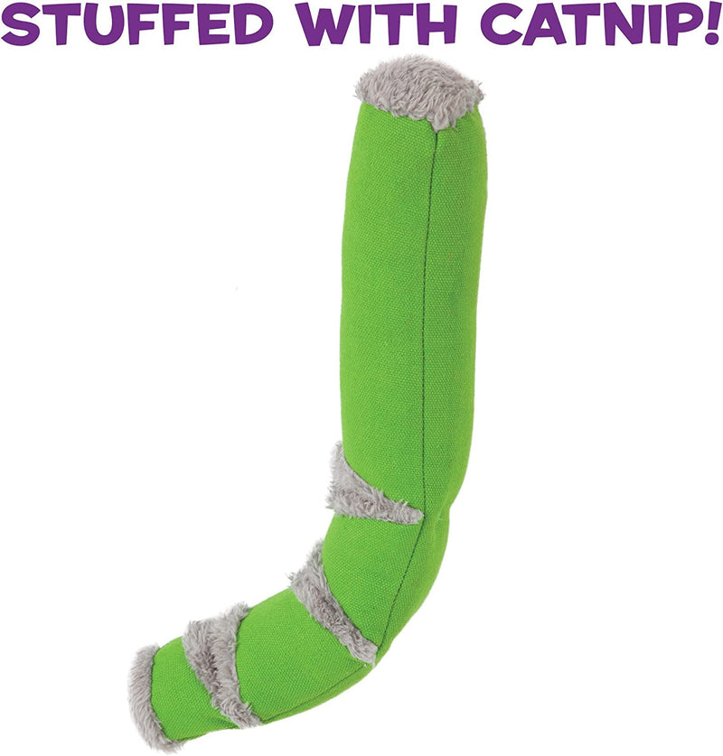 Pet Toy, Filled With Catnip (Green)