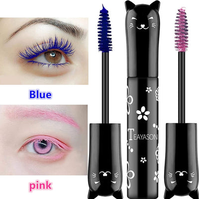 Fast drying waterproof mascara, purple color