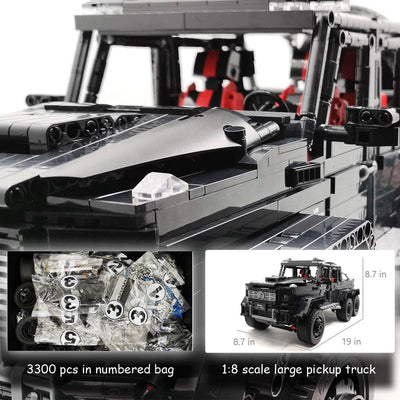 Collectible Buildable Car Kits (3,300 Pieces)