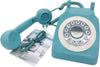 Retro Corded Telephone, 1930s, Blue