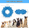 Indestructible toys for large pets, natural rubber toys, blue