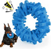 Indestructible toys for large pets, natural rubber toys, blue