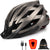 Bicycle helmet for men and women (Color: All Titanium)