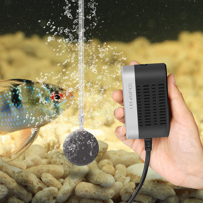 Aquarium air pump for tank up to 60 gallons