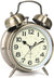 4 Inch Retro Alarm Clock With Double Bell, Color (Bronze)