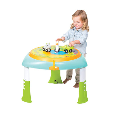 Entertainer standing swivel and 2 in 1, 360 seats and activities