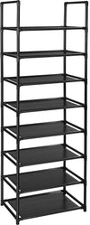 NEW -8-Tier Shoe Rack, 16-20 Pairs Sturdy Lightweight Shoe rack