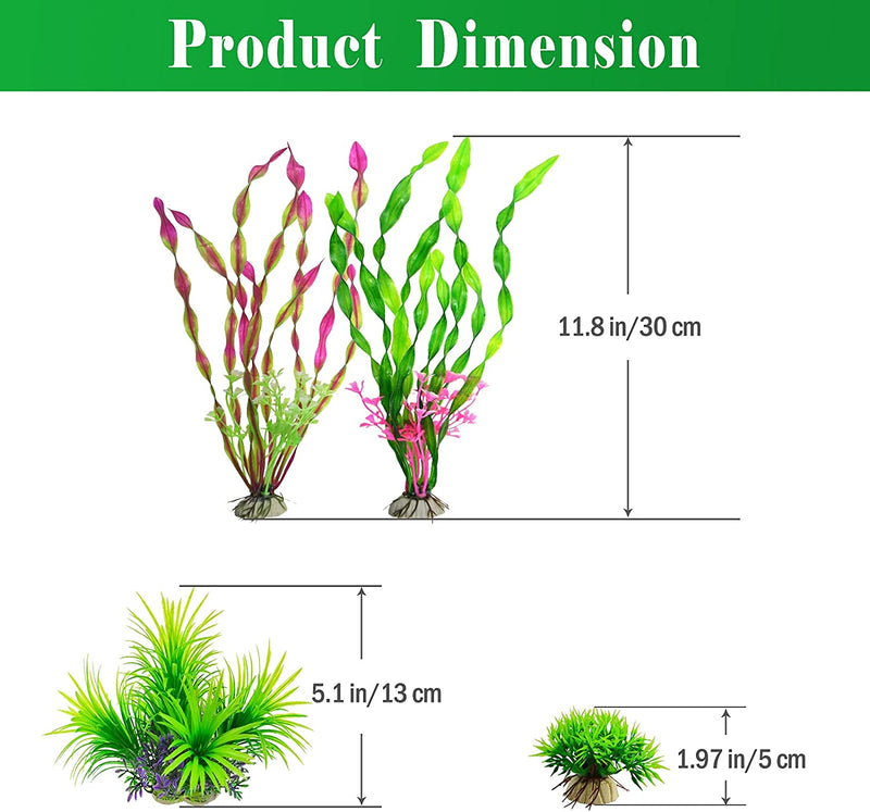 Artificial Fish Tank Aquatic Plants (Green2)