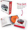 Electric Skillet + Hot Oven Cooker with 14 inch Nonstick Surface + Family Size Rapid Heat