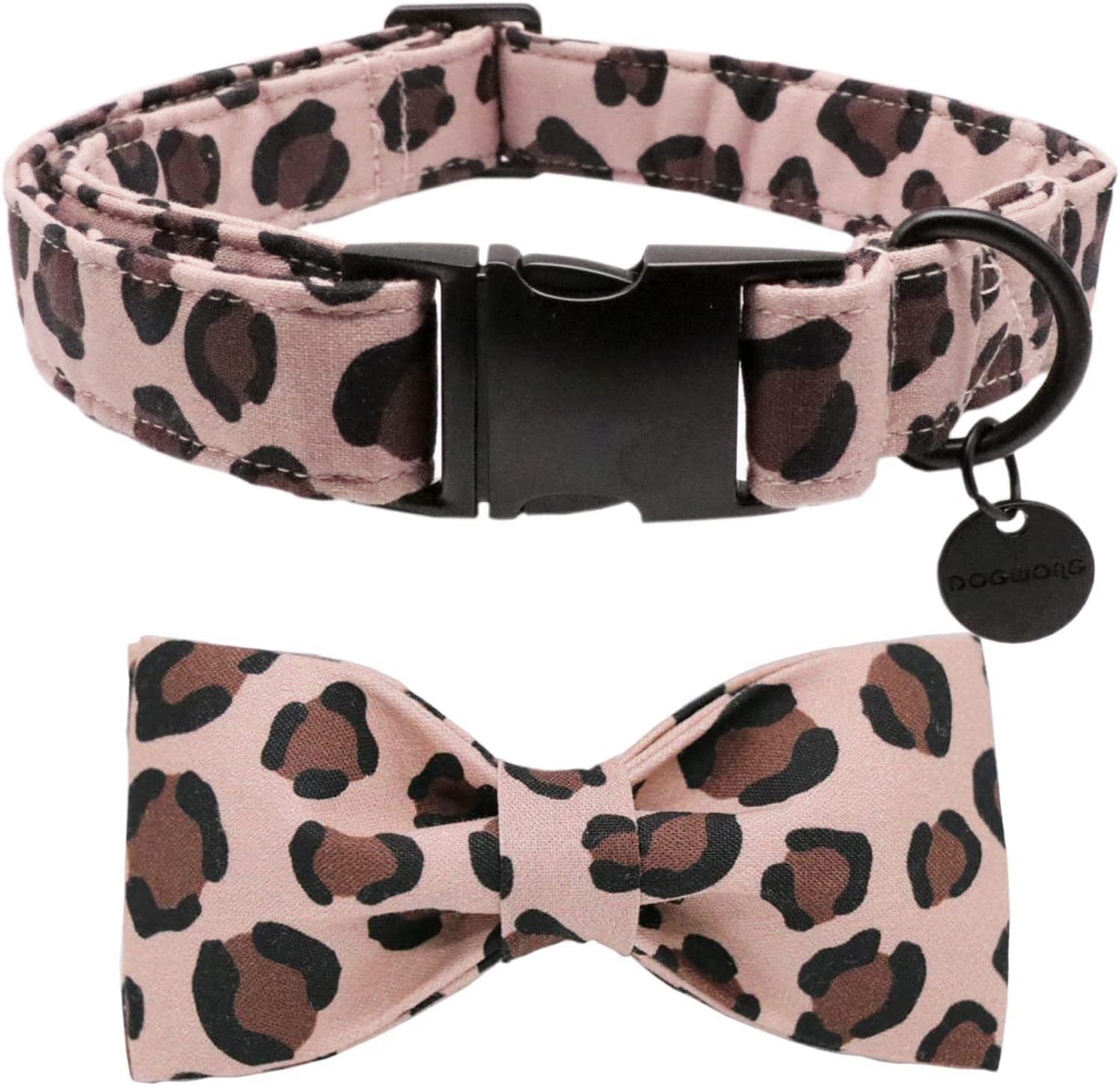 Bowtie collar for dogs, Colour: Leopard