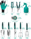 Aluminum Garden Tool Set (11 Pieces)