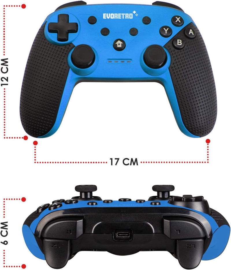 Wireless bluetooth controller (blue)