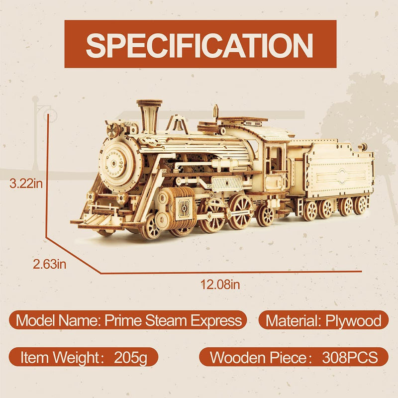 3D Wooden Puzzles for Adults and Teens - Prime Steam Express