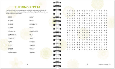 Brain Games - Everyday Mindfulness Word Search (White)