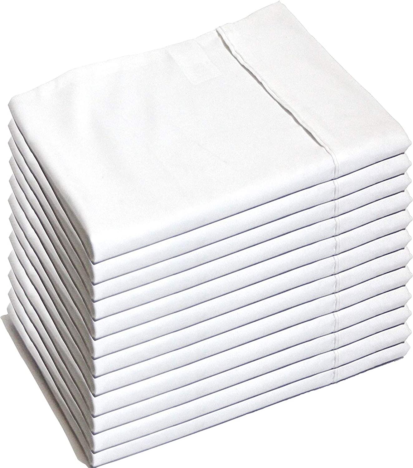 White Queen Pillowcases - Pack of 12