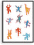 Keith Haring Posters Dance Figures