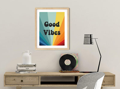 Poster Good Vibes Wall Decor