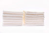 Baby towels, 12-Pack, white