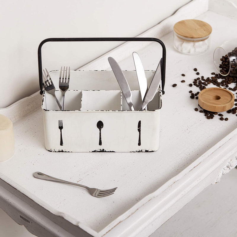 Utensil Box With Napkin Holder