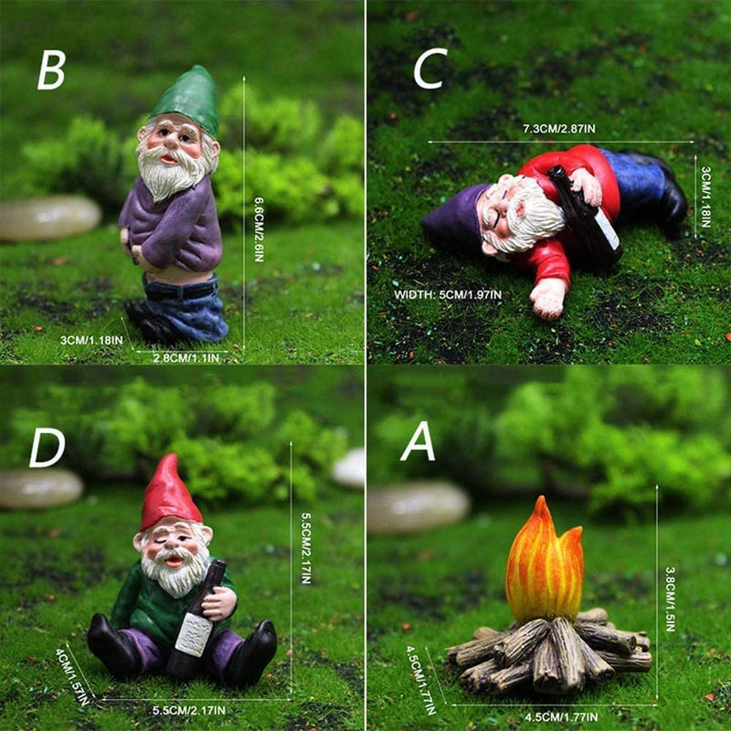 Figurines for Outdoor Indoor Patio Yard Lawn Porch Ornament