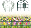 Decorative Garden Fence, Stainless Iron, (18 in. x 58 ft.)