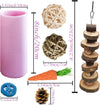 Plastic Tunnel Toys for Hamster, pink color