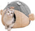 Small Pet Bed Cave, Color (Gray), 12.99 x 12.99 x 14.56"