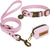 Pet Collar and Leash Combo Set, Size m, Pink