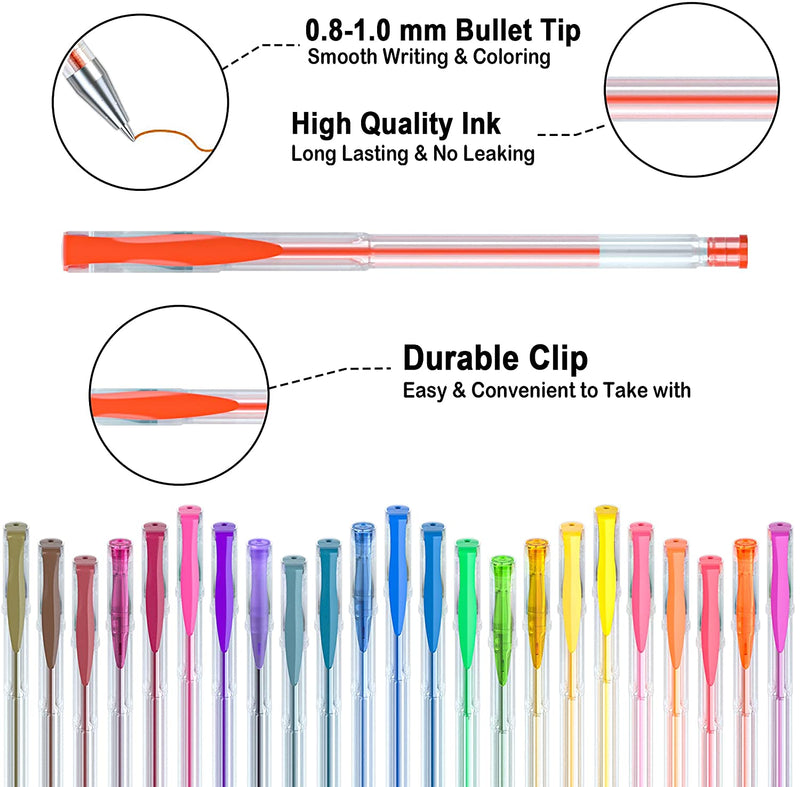 120 color pen set, Color: Multicolor