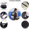 Expandable Pet Carrier Backpack, color black