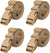 Packing Straps 1 Inch Adjustable Belt (Color: Khaki, 4-PCS)