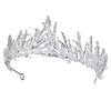 princess tiaras, color: silver with plastic bag